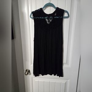 Women's sleeveless crochet top blouse 2X